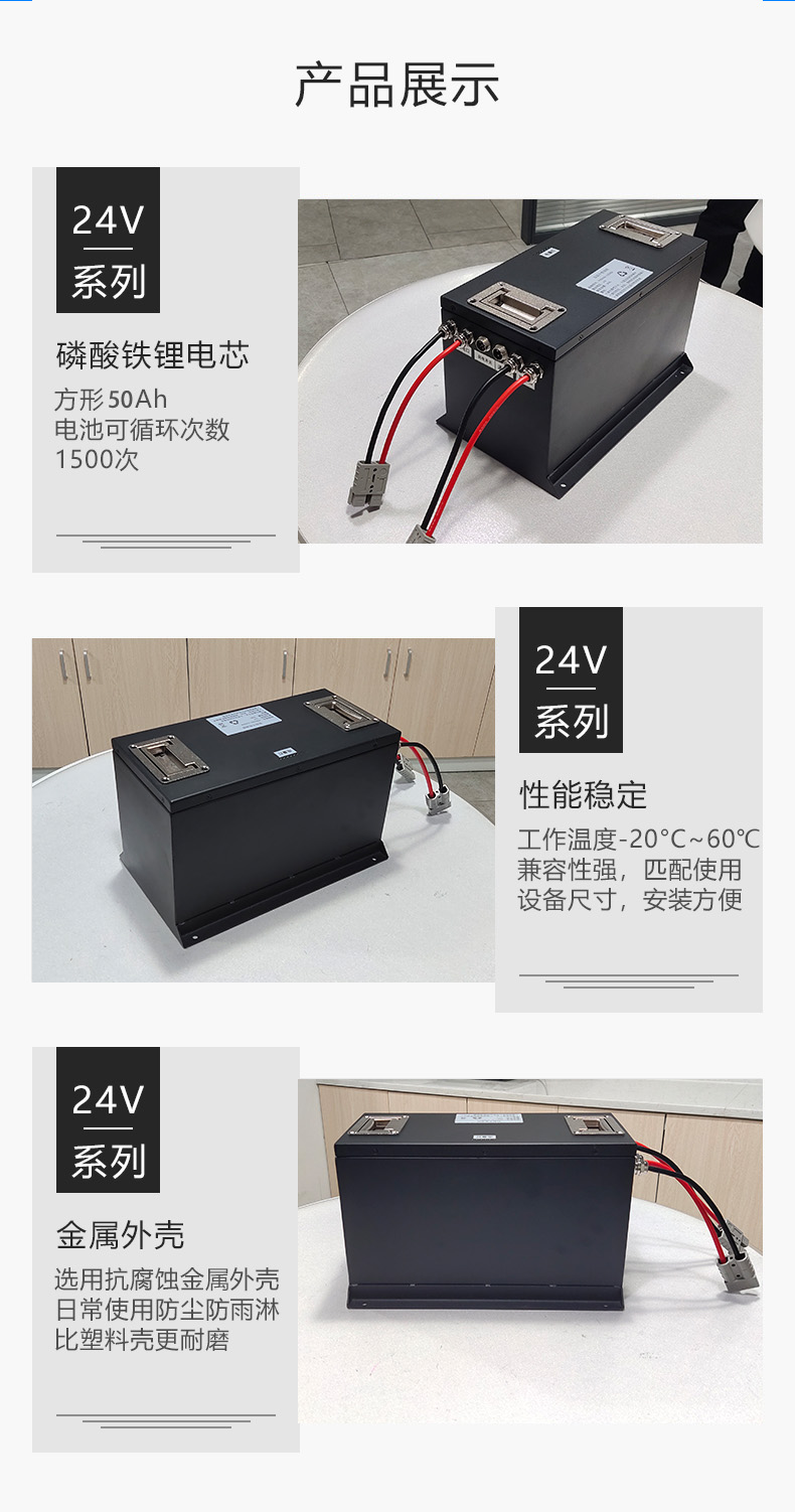 DGPI-8S50Ah-020AGV traction trolley lithium battery pack